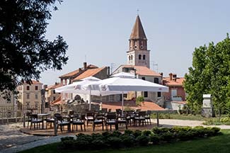 Zadar park cafe