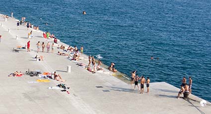 Zadar seafront park