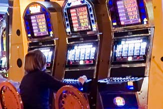 Siclia Casino slot machines on Costa Magica