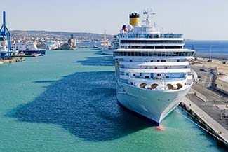 Costa Deliziosa in Civitavecchia