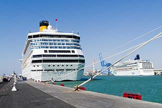 Costa Magica in Civitavecchia cruise port