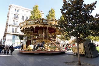 Merry-go-round in Marseille