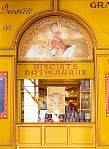 Vintage storefront in Marseille