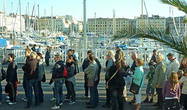 Shuttle bus line for COSTA MAGICA in Marseille Vieux Port