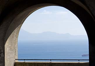 Capri from Castel Sant'Elmo