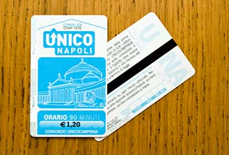 Naples funicular, metro, and bus tickets