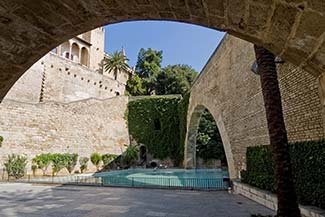 Entrance to Almudaina Palace