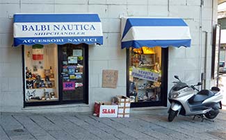 Balbi Nautica shipchandlers - Savona