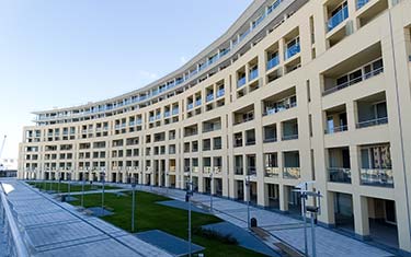 Savona apartment building in harbor quarter