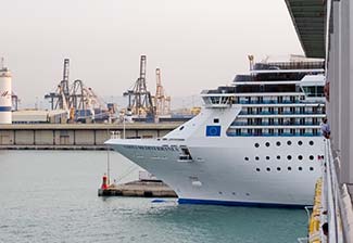 Costa Mediterranea bow