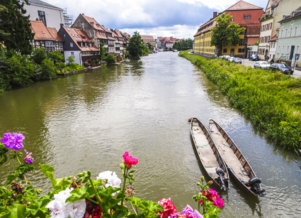 River Regnitz, Bamberg, Germany