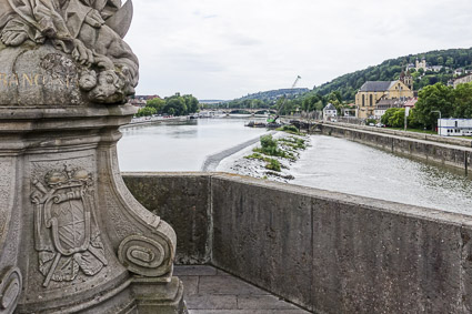 Man River from Alte Mainbruecke, Würzburg