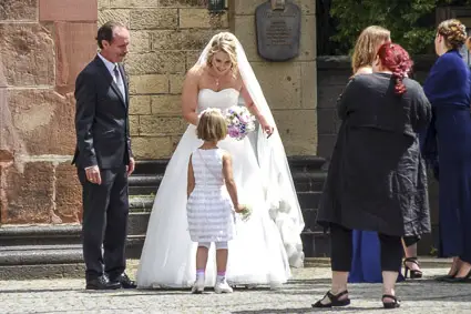 Wedding at Kastorkirche, Koblenz