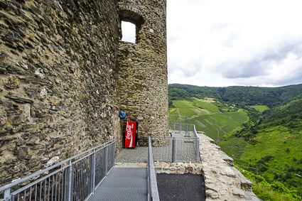 Burg Landshut walkway