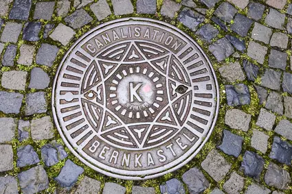 Manhole in Bernkastel
