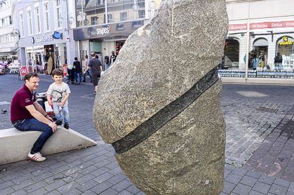 Artificial stone in Trier, Germany