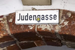 Judengasse street sign, Trier