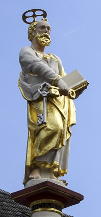 St. Peter statue in Trier, Germany