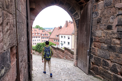 Imperial Castle Nuremberg - gate