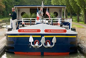 La Renaissance hotel barge