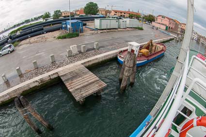 LA BELLA VITA arrives in Chioggia