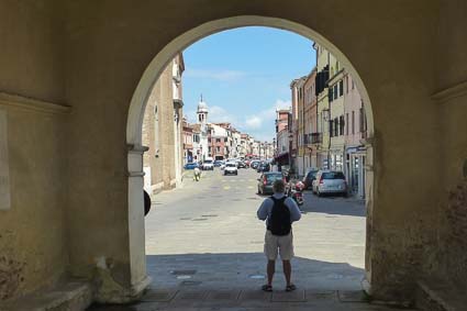 Downtown Chioggia, Italy