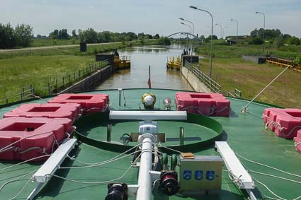 Lock on Canal Bianco