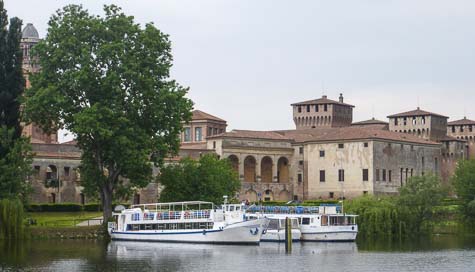 View from Lago Inferiore, Mantua