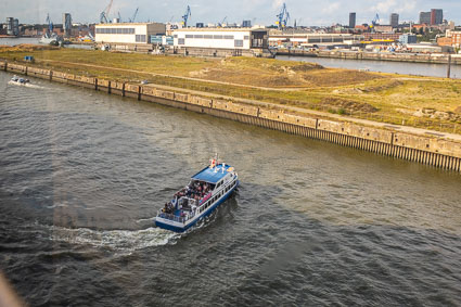 Hamburg excursion boat