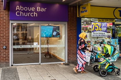 Above Bar Church in Southampton