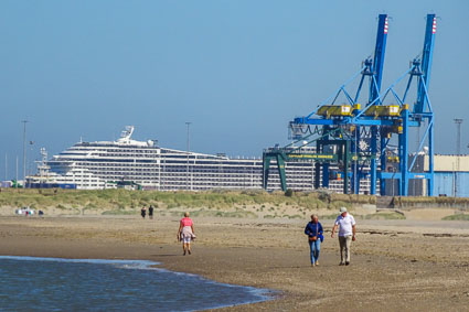 MSC PREZIOSA in Zeebrugge, Belgium