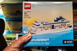 Lego model of MSC PREZIOSA