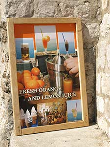 Dubrovnik City Walls - Orange Juice Vendor