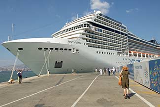 MSC POESIA at Izmir Cruise Termial