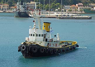 Port of Katakolon tugboat