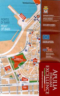 Bari Old City Tourist Map