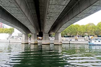 Seine bridge from RIVER BARONESS