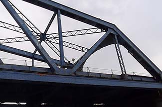 Railroad bridge near Paris