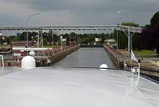 Amfrevile Lock in Normandy