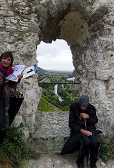 Ruins of Chateau Gaillard, Les Andelys