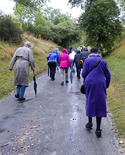 Path to Chateau Gaillard