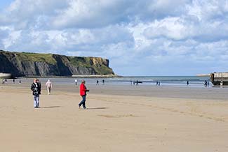 Beach at Arromanches