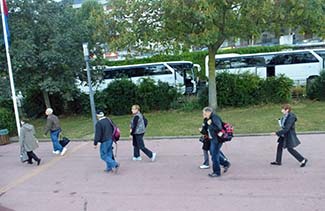 RIVER BARONESS passengers in Rouen