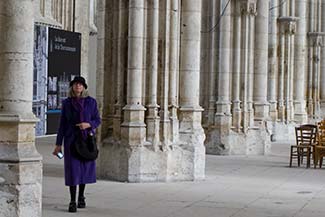 Cheryl Imboden in Eglise St-Ouen, Rouen