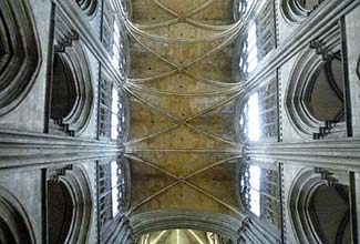 Ceiling of Rouen Cathedral