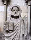 Carving in Rouen Cathedral