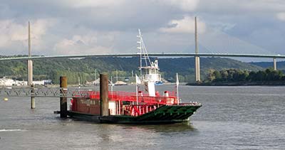 Ferry in Caudebec-en-Caux