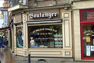 Boulangerie in Honfleur