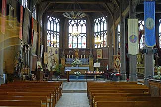 Interior of l'Eglise Sainte-Catherine