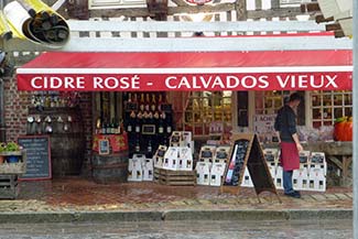 Cider and Calvados shop, Honfleur